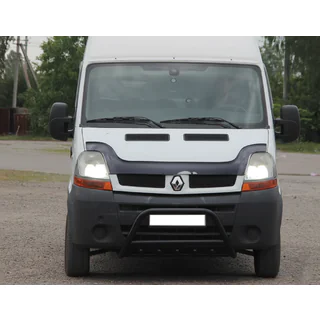 Frontbügel WT003 Schwarz (Edelstahl) Opel Movano 2004-2010 Foto 3