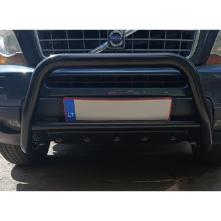 Frontschutzbügel WT003 Schwarz (Edelstahl) Volvo XC90 2002-2014 Foto 4