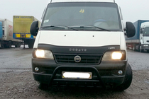 Peugeot Boxer 1994-2006 Frontschutzbügel WT003 Schwarz (Edelstahl) Foto 2