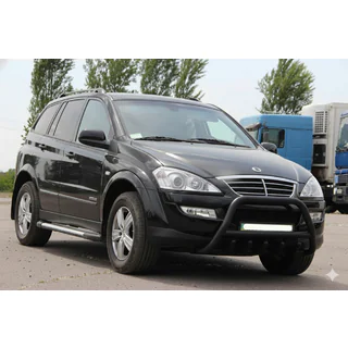 Frontbügel WT003 Schwarz Edelstahl SsangYong Action 2005-2018 Foto 1