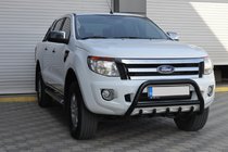 Ford Ranger 2011–2022 Frontschutz WT003 Schwarz (Edelstahl) Foto 3
