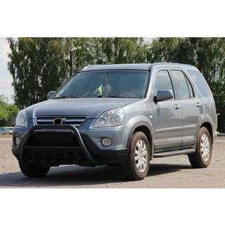 Frontschutzbügel WT003 Schwarz (Edelstahl) Honda CRV 2001-2006 Foto 1