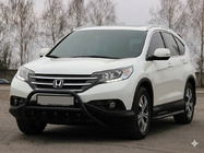 Honda CRV 2012-2016 Frontschutz WT003 Schwarz (Edelstahl) Foto 5