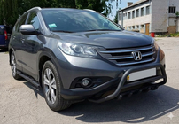 Honda CRV 2012-2016 Frontschutz WT003 Schwarz (Edelstahl) Foto 3