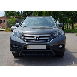 Frontschutz WT003 Schwarz (Edelstahl) Honda CRV 2012-2016 Foto 1