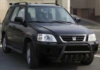 Honda CRV 1996-2001 Frontbügel WT003 Schwarz Edelstahl Foto 1