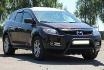Mazda CX-7 2006-2012 Frontschutz WT003 Schwarz (Edelstahl) Foto 4