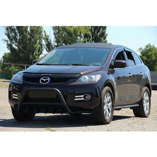 Frontschutz WT003 Schwarz (Edelstahl) Mazda CX-7 2006-2012 Foto 1