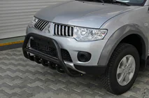 Mitsubishi L200 2006-2015 Frontschutzbügel WT003 Schwarz (Edelstahl) Foto 1