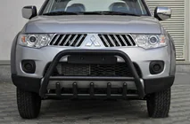 Mitsubishi L200 2006-2015 Frontschutzbügel WT003 Schwarz (Edelstahl) Foto 3