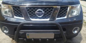 Nissan Pathfinder R51 2005-2014 Frontbügel WT003 Schwarz Edelstahl Foto 3