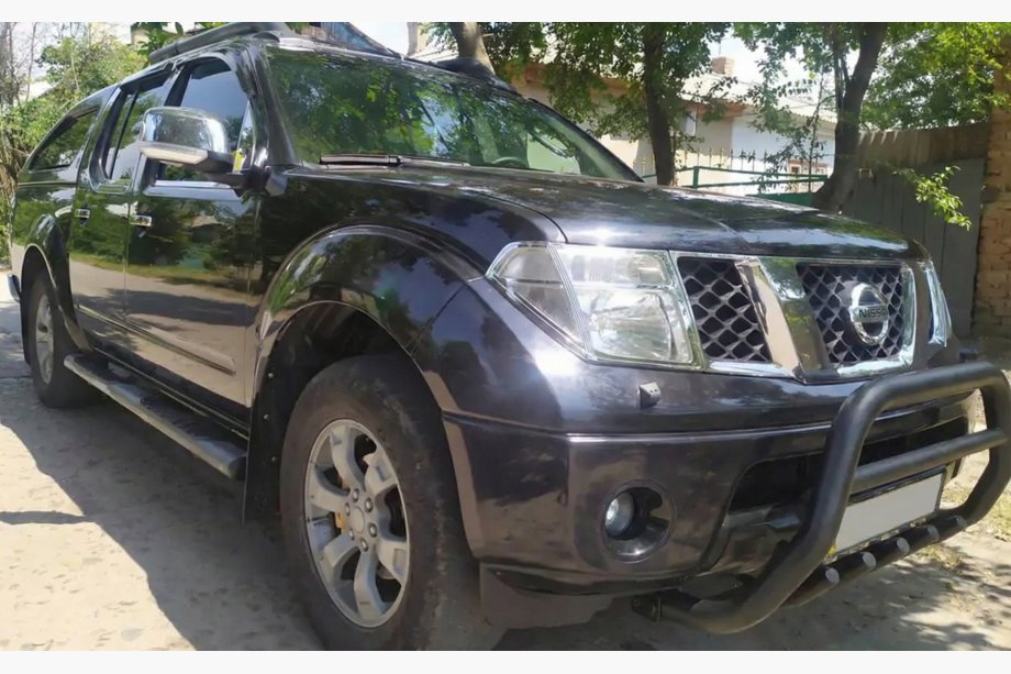 Nissan Pathfinder R51 2005-2014 Frontbügel WT003 Schwarz Edelstahl Image