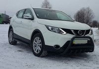Nissan Qashqai 2014-2021 Frontbügel WT003 Schwarz Edelstahl Foto 1