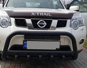 Nissan X-trail T31 2007-2014 Frontschutz WT003 Schwarz (Edelstahl) Foto 8