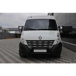 Frontschutzbügel WT003 Schwarz (Edelstahl) Opel Movano 2010-2021 Foto 1