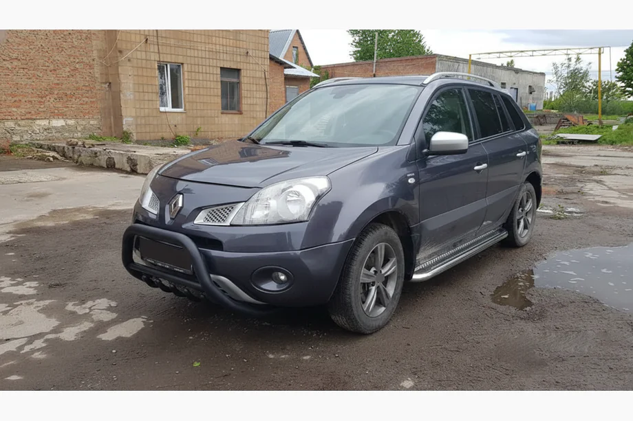 Renault Koleos 2008-2016 Frontschutzbügel WT003 Schwarz (Edelstahl) Foto 2