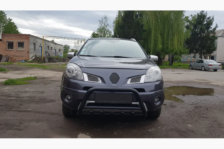Renault Koleos 2008-2016 Frontschutzbügel WT003 Schwarz (Edelstahl) Foto 9