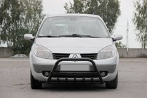 Renault Scenic/Grand 2003-2009 Frontbügel WT004 Schwarz (Edelstahl) Foto 1