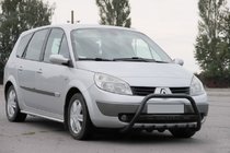 Renault Scenic/Grand 2003-2009 Frontbügel WT004 Schwarz (Edelstahl) Foto 2
