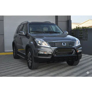Frontbügel WT003 Schwarz Edelstahl SsangYong Rexton I 2001-2017 Foto 3