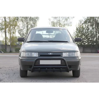 Frontbügel WT003 Schwarz 60mm (Edelstahl) VAZ 2110-21115 1995-2015 Foto 3