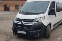 Fiat Ducato 2006-2025 Frontbügel WT003 Schwarz (Edelstahl) Foto 5