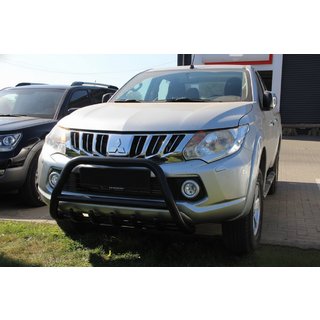 Frontbügel WT003 Schwarz Edelstahl Foto 1
