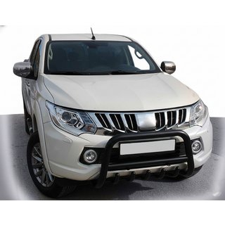 Frontbügel WT003 Schwarz Edelstahl Mitsubishi L200 2015-2024 Foto 3