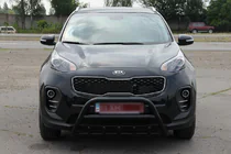 Kia Sportage 2015-2021 Frontbügel WT003 Schwarz Edelstahl Foto 4