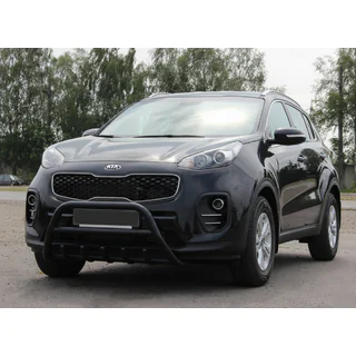 Frontbügel WT003 Schwarz Edelstahl Kia Sportage 2015-2021 Foto 1
