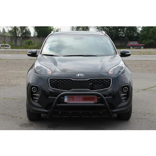 Frontbügel WT003 Schwarz Edelstahl Kia Sportage 2015-2021 Foto 4