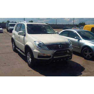 Frontbügel WT004 Schwarz (Edelstahl) SsangYong Rexton I 2001-2017 Foto 3