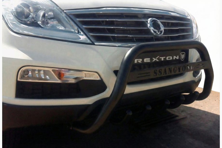 SsangYong Rexton I 2001-2017 Frontbügel WT004 Schwarz (Edelstahl) Image