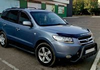 Hyundai Santa Fe 2 2006-2012 Frontbügel WT004 Schwarz (Edelstahl) Foto 1
