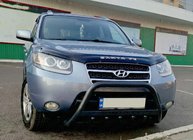Hyundai Santa Fe 2 2006-2012 Frontbügel WT004 Schwarz (Edelstahl) Foto 2