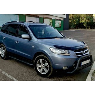 Frontbügel WT004 Schwarz (Edelstahl) Hyundai Santa Fe 2 2006-2012 Foto 1