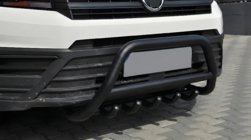 Man TGE 2017- Frontbügel WT003 Schwarz Edelstahl Foto 1