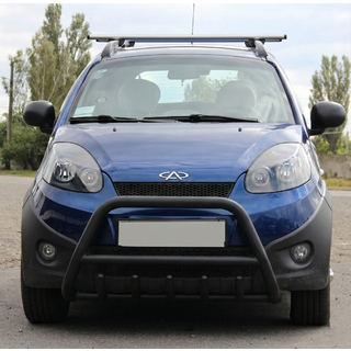 Frontbügel WT003 Schwarz Edelstahl Chery Beat 2009-2015 Foto 1