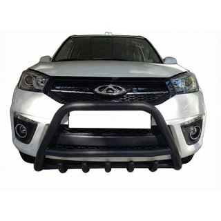 Frontbügel WT003 Schwarz Edelstahl Chery Tiggo 3 2005- Foto 1