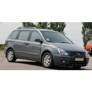 Frontbügel WT003 Schwarz Edelstahl Kia Carnival 2002-2013 Foto 3