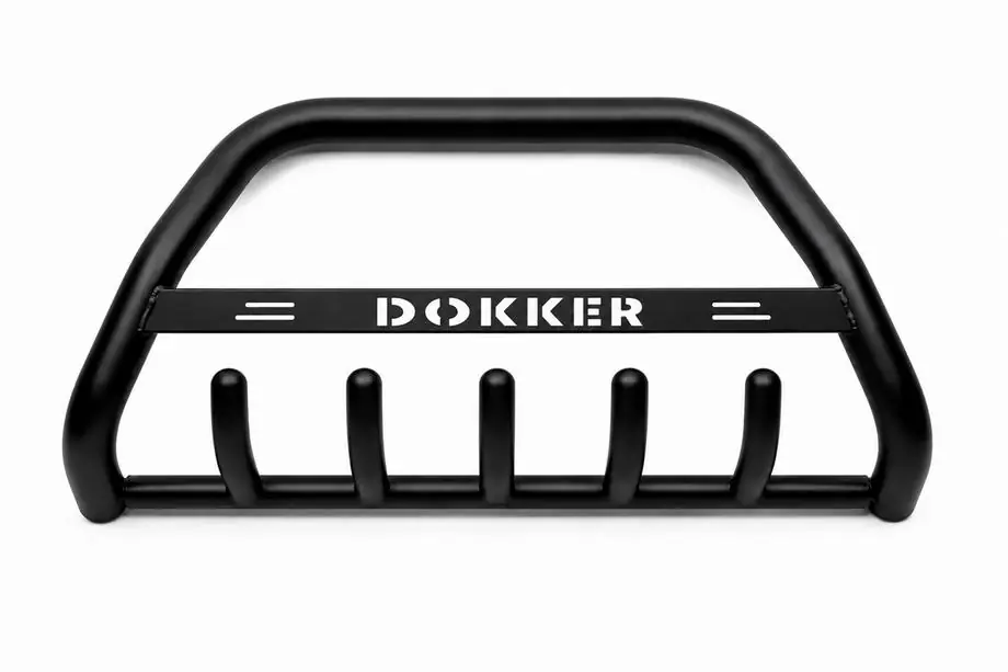 Dacia Dokker 2013-2022 Frontbügel WT004 Schwarz (Edelstahl) Image