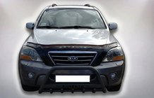 Kia Sorento I BL 2002-2009 Frontbügel WT004 Schwarz (Edelstahl) Foto 2
