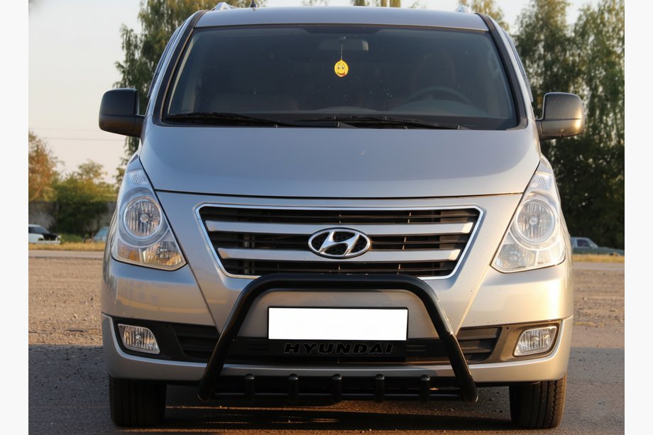 Hyundai H300, H1, Starex 2008-2020 Frontbügel WT004 Schwarz (Edelstahl) Image
