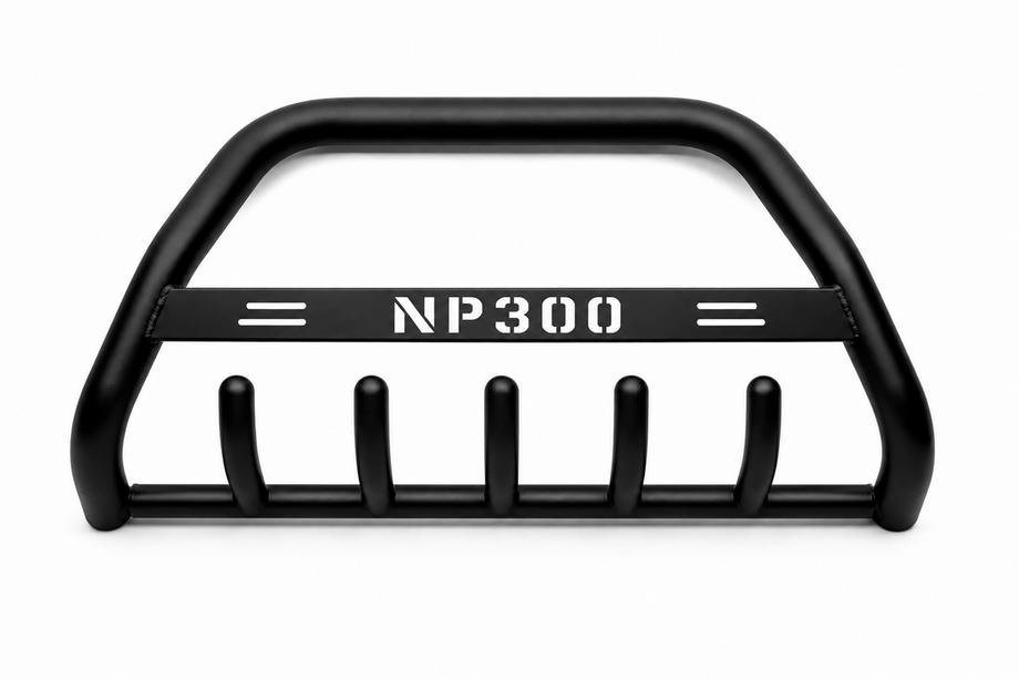 Nissan NP300 1999-2015 Frontbügel WT004 Schwarz (Edelstahl) Image