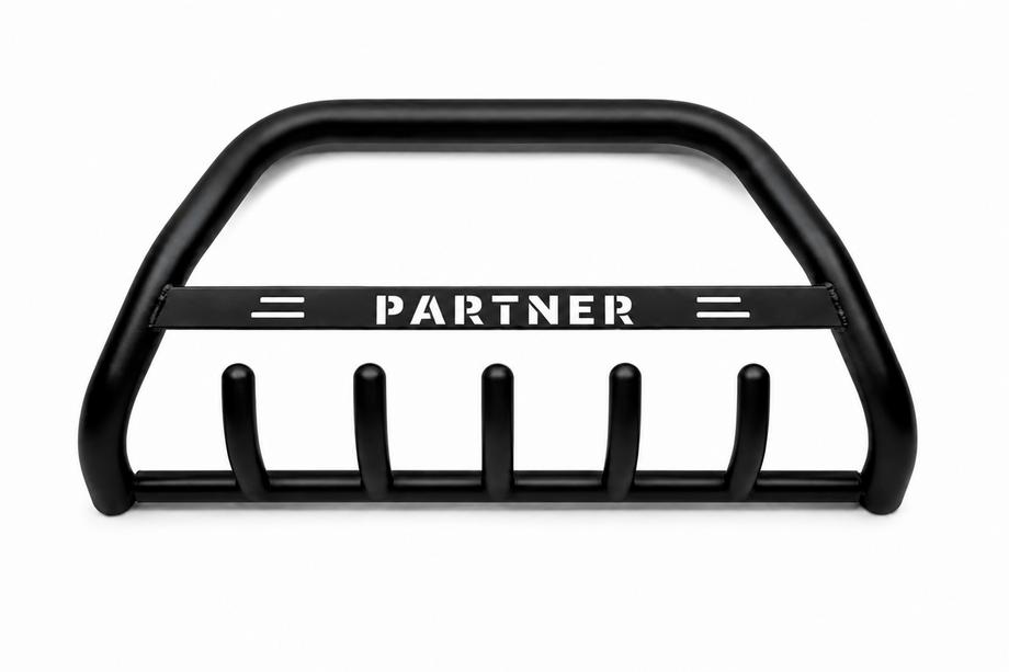 Peugeot Partner Tepee 2008-2018 Frontbügel WT004 Schwarz (Edelstahl) Image