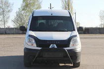 Renault Kangoo 1998-2008 Frontbügel WT004 Schwarz (Edelstahl) Foto 1