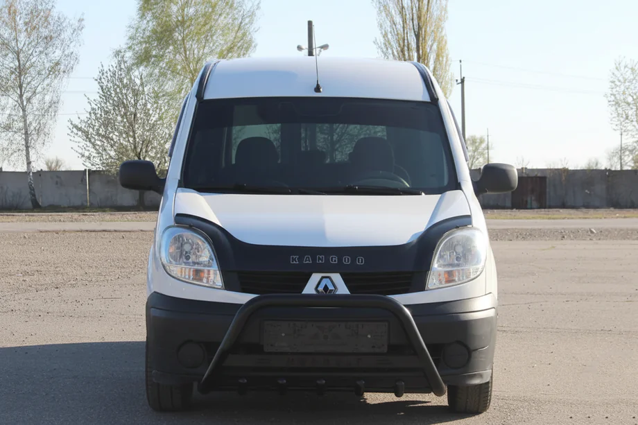 Renault Kangoo 1998-2008 Frontbügel WT004 Schwarz (Edelstahl) Image
