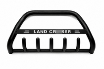 Toyota Land Cruiser Prado 120 2002-2009 Frontbügel WT004 Schwarz (Edelstahl) Foto 2