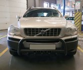 Volvo XC90 2002-2014 Frontbügel WT004 Schwarz (Edelstahl) Foto 1