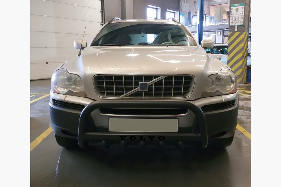 Volvo XC90 2002-2014 Frontbügel WT004 Schwarz (Edelstahl) Image